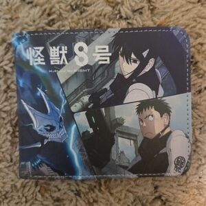 New kaiju no 8 anime manga leather wallet